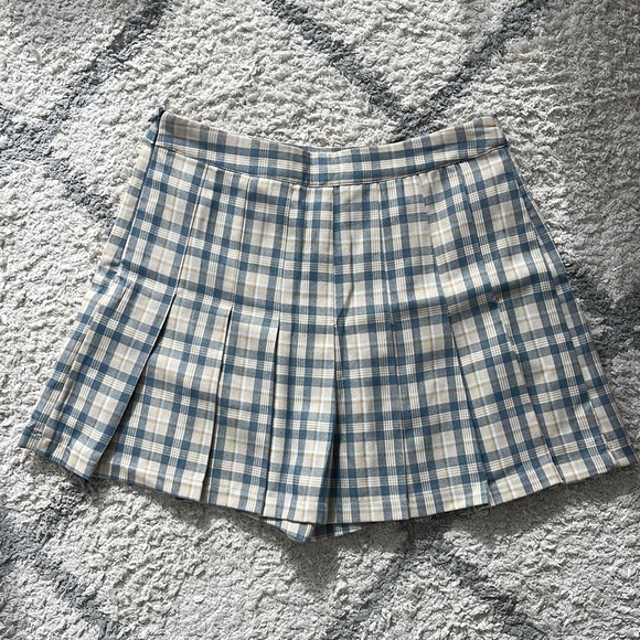 Cotton Candy L.A. Pleated Plaid Skirt - Picture 3 of 8